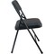 Flash Furniture 2PK Black Padded Metal Folding Chair-1" Thick Seat, 2PK DPI903F-BLKBLK-2 - alternate 3